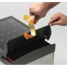 Pattumiera 4 secchi, estraibile raccolta differenziata su carrello scorrevole per sotto lavello cucina - bicolor